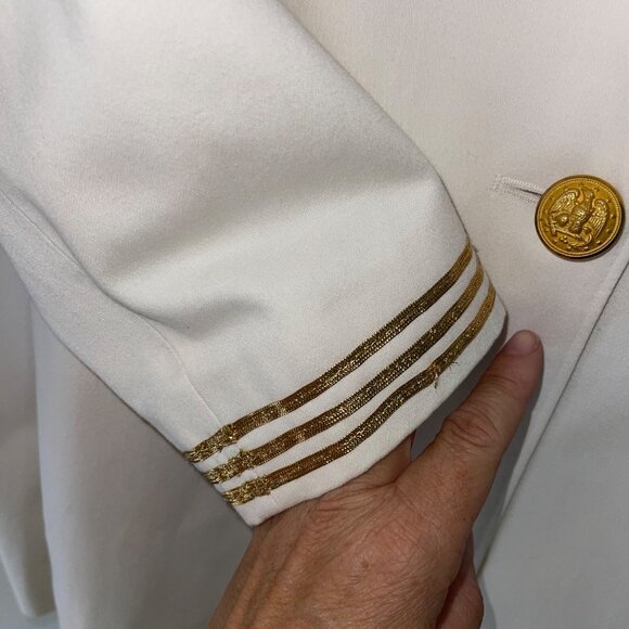 Miss Sophisticates By Pendleton Womens Two Piece Skirt Suit Size 12 White Classi - Picture 8 of 16